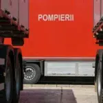 La Jilava traficul este blocat după ce un camion cu grâu a lovit glisiera