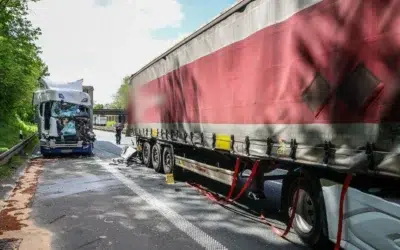 Șofer român implicat într-un accident de 190.000 de euro pe o autostradă din Germania