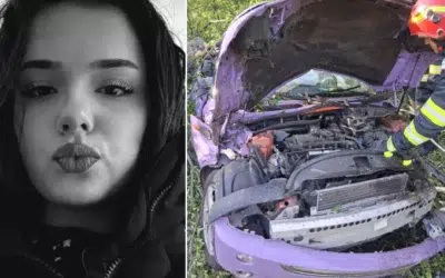 O tânără de 18 ani a murit la Giurgiu în mașina condusă de prietena ei novice