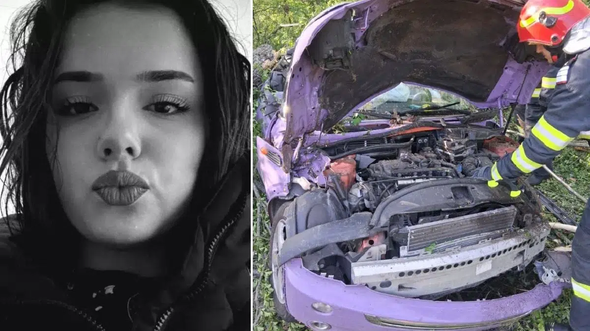 O tânără de 18 ani a murit la Giurgiu în mașina condusă de prietena ei novice