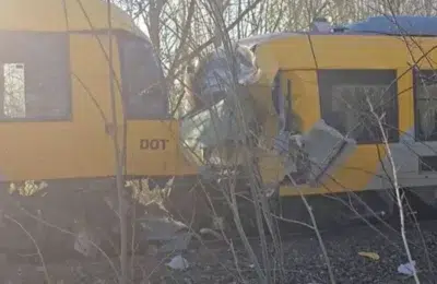 Zeci de răniți după ce două trenuri s-au lovit frontal în Danemarca