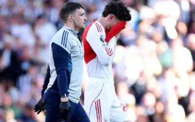 Lovitură dublă pentru Arsenal în plin meci Kai Havertz și marcatorul Eze s-au accidentat