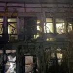 În atacul masiv asupra Odesei, sunt 10 răniți inclusiv copii după ce dronele au lovit un hotel