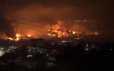 Un mort și un rănit după un atac masiv cu drone la portul rusesc Tuapse