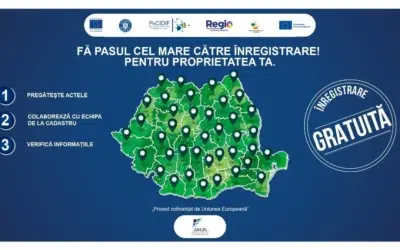 În cadrul cadastrului gratuit, în 660 de comune, proprietarii au 60 de zile să verifice actele