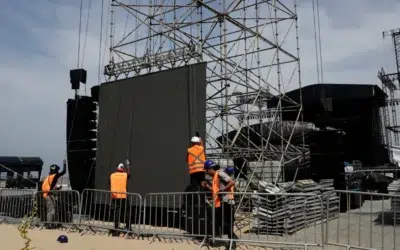 Tragedie la concertul Shakirei – un muncitor de 28 de ani a murit pe Copacabana