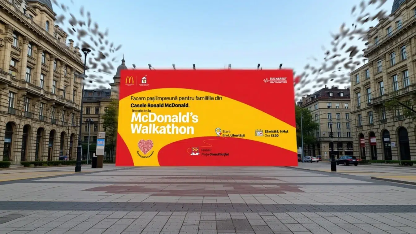 cursă caritabilă McDonald’s