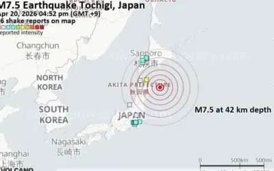 Cutremur de 7,4 în Japonia declanșează alertă de tsunami pentru valuri de 3 metri