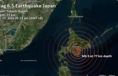 Cutremurul de 6,2 din Japonia a fost resimțit până la Tokyo, șase persoane rănite