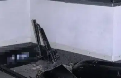 Dronă prăbușită pe un bloc din Chișinău evacuează de urgență zeci de locatari