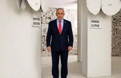 Efigie de 7 metri a lui Netanyahu aruncată în aer cu 14 kg de praf de pușcă în Spania