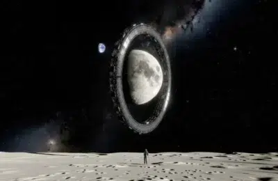 Japonia vrea să înconjoare Luna cu un inel solar de 11.000 de kilometri