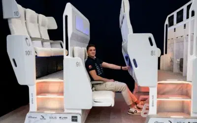 Adio, scaune înghesuite în avion. Inovațiile care vor schimba complet zborurile