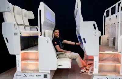 Adio, scaune înghesuite în avion. Inovațiile care vor schimba complet zborurile
