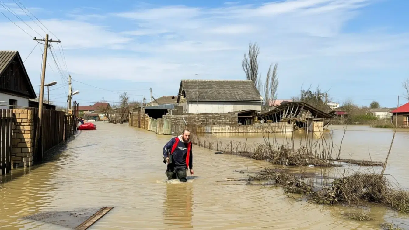Inundații catastrofale în Rusia fac 5 victime printre care și copii