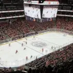 O femeie a născut pe stadion în timpul unui meci de hochei din NHL