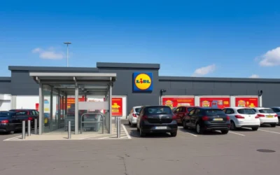 Lidl testează parcarea cu camere video și taxă de 36 de euro după 90 de minute