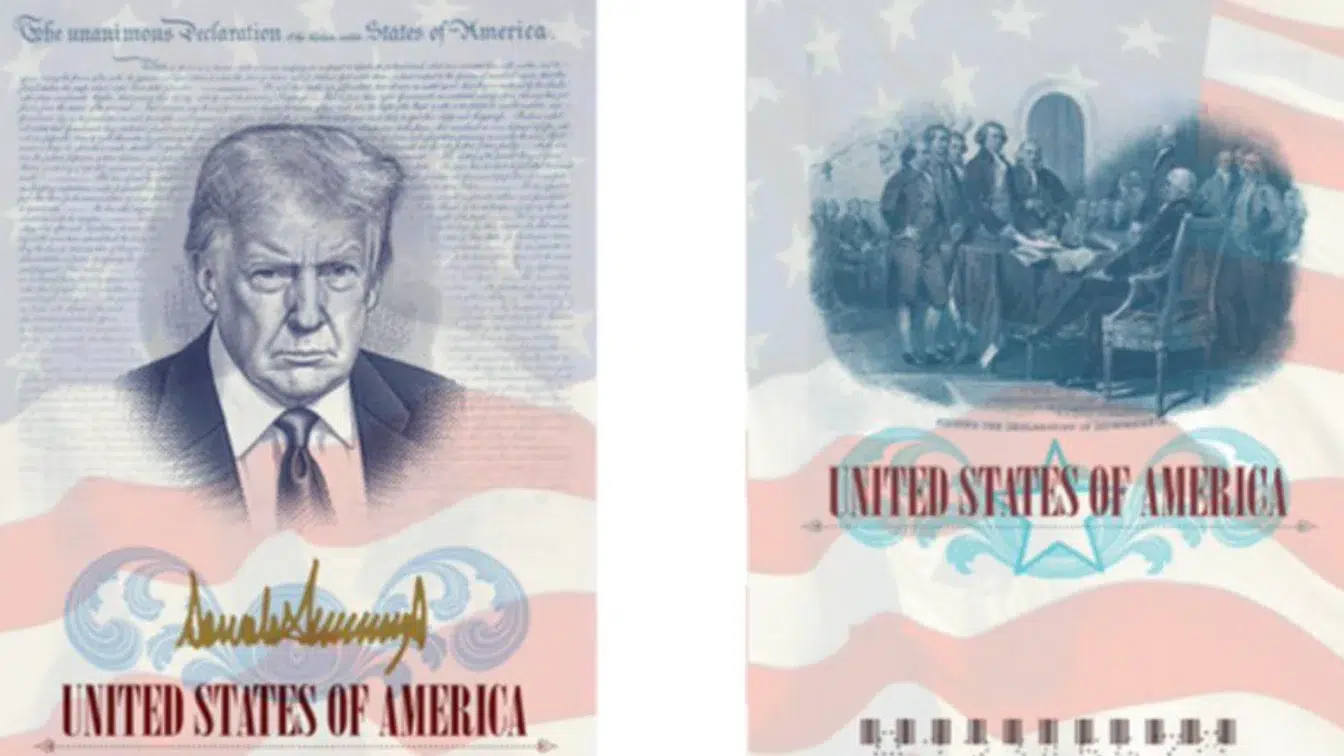 pasaport Trump