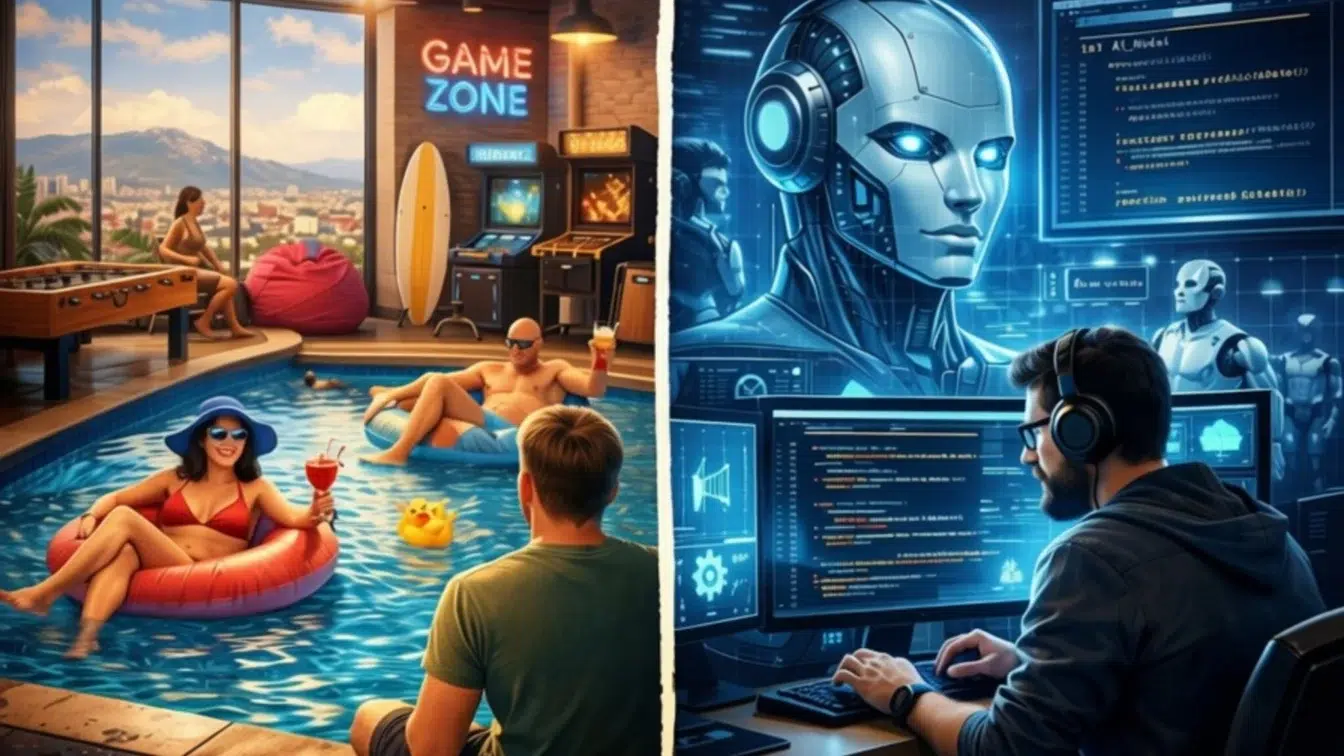 Un IT-ist a demisionat pentru o piscină la birou. Azi, AI-ul a închis bazinul