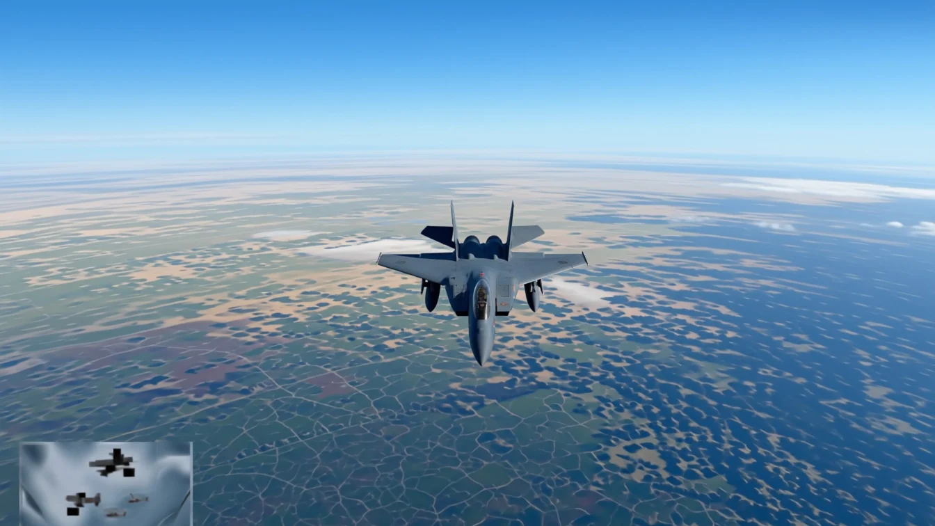 Iranul oferă 50.000 de lire pentru un pilot american dispărut după doborârea unui F-15