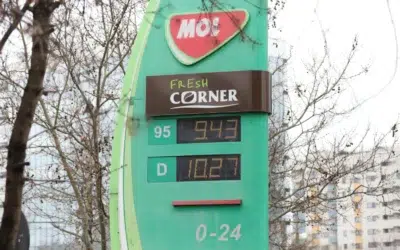 Prețul motorinei a scăzut cu până la 57 de bani pe litru miercuri