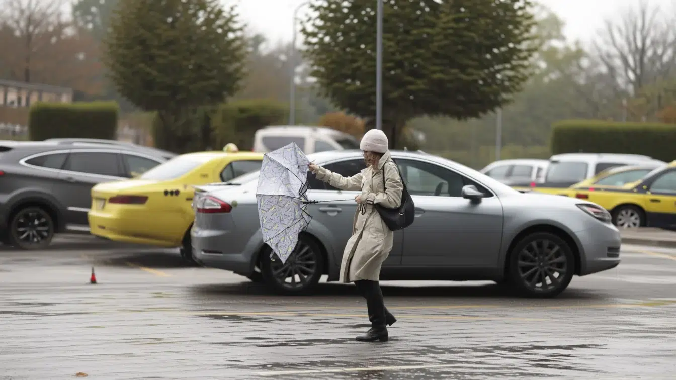 ANM anunță vânt de până la 80 km/h și ploi în toată țara până sâmbătă
