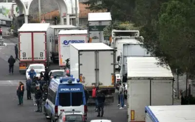 În Italia, un şofer de TIR de 55 de ani a fost omorât în timpul protestului pentru motorină