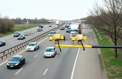 Radare cu AI care văd în mașină au fost activate în Anglia pentru a prinde șoferii pe telefon