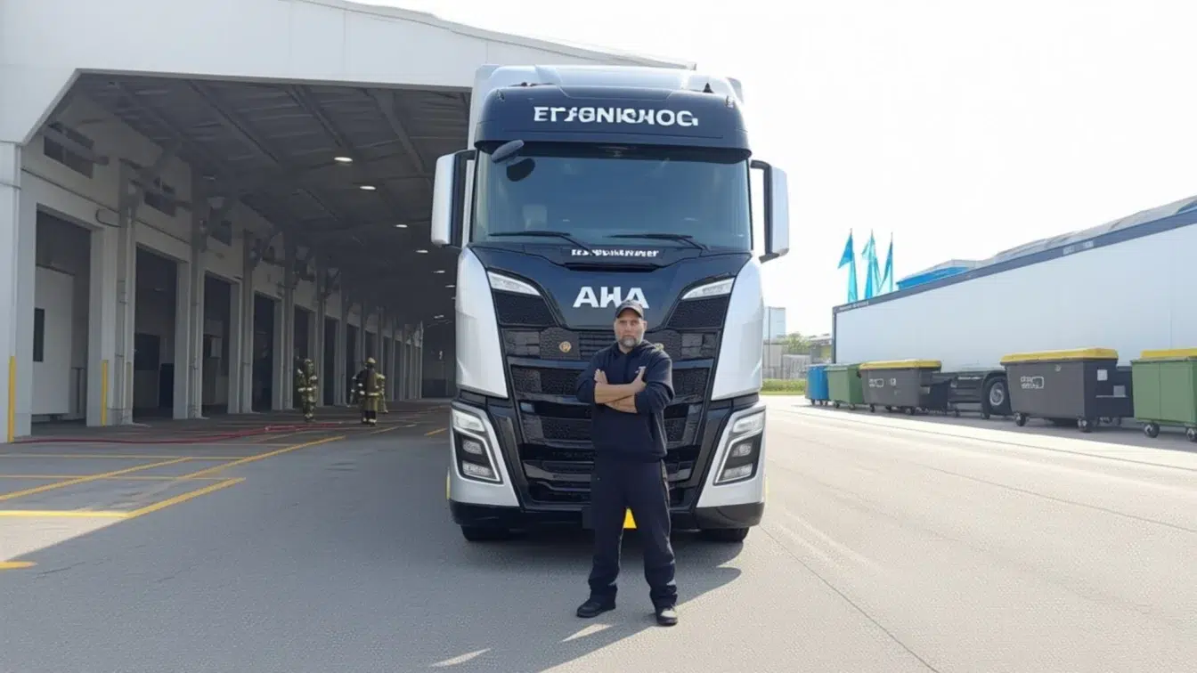 Un șofer de TIR blocat 40 de minute, într-un tunel, a trimis un mesaj de adio familiei