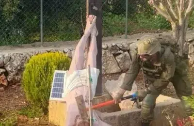 Un soldat IDF a primit 30 de zile de detenție după ce a distrus o statuie a lui Iisus