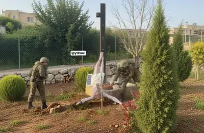 Armata israeliană condamnă un soldat filmat lovind o statuie a lui Iisus