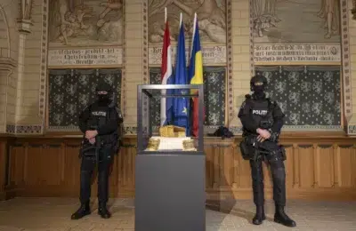 Tezaurul dacic furat în Olanda este recuperat parțial pentru 5,7 milioane de euro