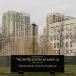 Ambasada SUA la Kiev ramane deschisa. Americanii contrazic afirmatia sefei diplomatiei UE