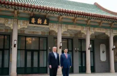 Donald Trump, primit de Xi Jinping in complexul interzis Zhongnanhai. Miza intalnirii