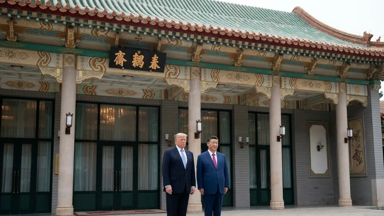Donald Trump Xi Jinping