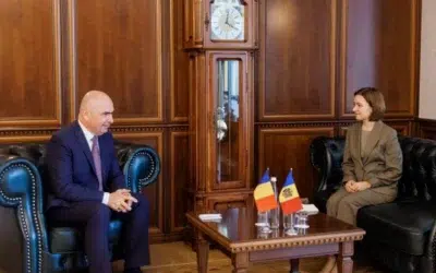 Ilie Bolojan pleaca in Republica Moldova. Premierul interimar are intalniri cu Maia Sandu pe 29 mai