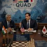 Reuniunea Quad de la New Delhi. Exporturile indiene spre SUA scad cu 37 la suta