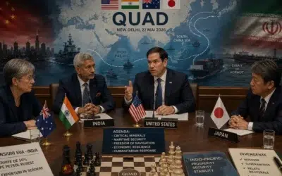 Reuniunea Quad de la New Delhi. Exporturile indiene spre SUA scad cu 37 la suta