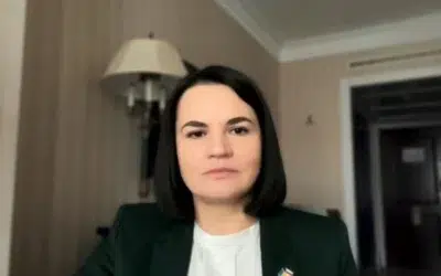 Svetlana Tihanovskaia viziteaza Kievul. Lidera opozitiei avertizeaza asupra planurilor lui Putin
