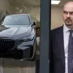 Deputat PSD filmat cu un BMW X5M nedeclarat. Masina apartine unei firme din Sectorul 4
