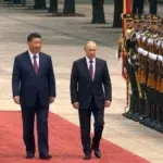 Xi Jinping ii cere lui Vladimir Putin un nou sistem global. Cei doi lideri semneaza 21 de acorduri