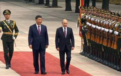 Xi Jinping ii cere lui Vladimir Putin un nou sistem global. Cei doi lideri semneaza 21 de acorduri