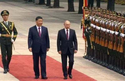 Xi Jinping ii cere lui Vladimir Putin un nou sistem global. Cei doi lideri semneaza 21 de acorduri