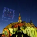 Zilele Clujului adună 100.000 de participanți. Spectacol cu 400 de drone deasupra Pieței Unirii