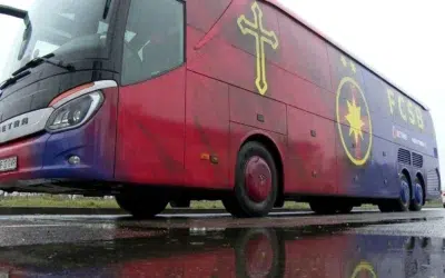 FCSB a cumpărat un autocar cu 650000 de euro pentru jucatori