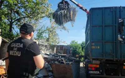 200 de politisti si jandarmi descind la Sintesti. Ministrul Mediului anunta plangeri penale