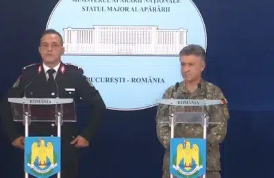 Drona cazuta la Galati putea distruge un apartament intreg