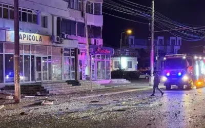 Dosar penal pentru tentativă de omor după explozia dronei din Galați. 70 de persoane evacuate