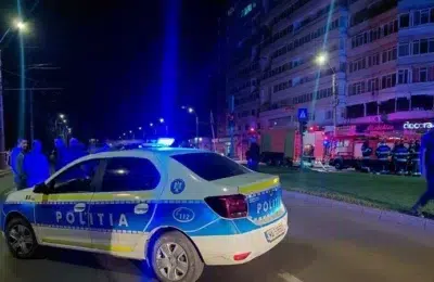 Drona ruseasca explodeaza pe un bloc din Galati. MApN explica de ce radarul a pierdut tinta