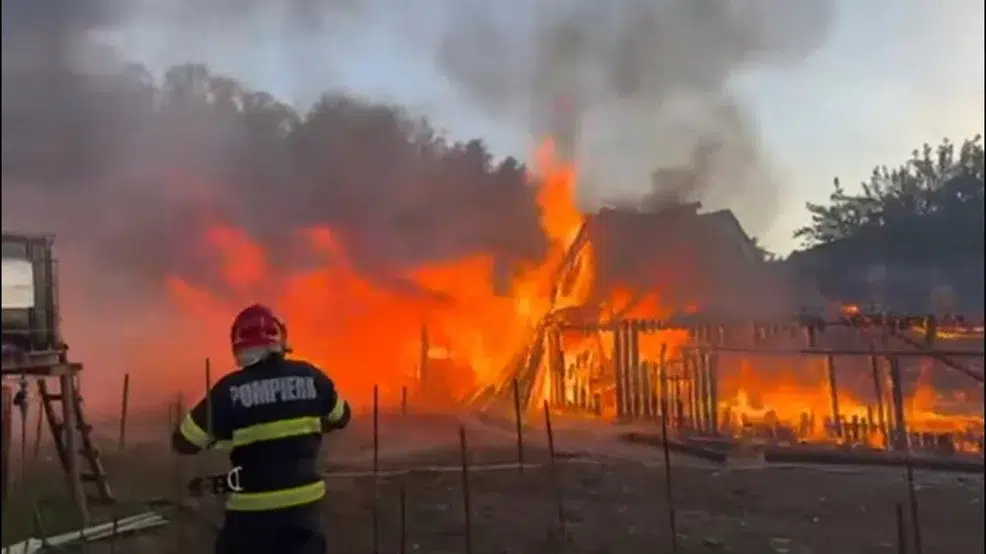 incendiu Rebrișoara